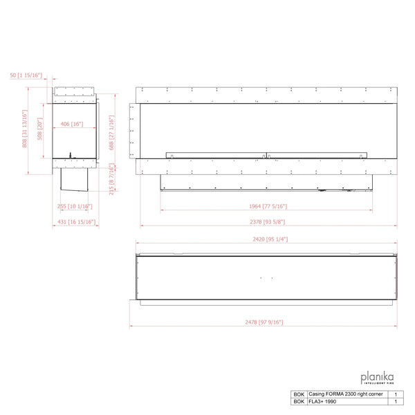 Forma 2300 Right Corner