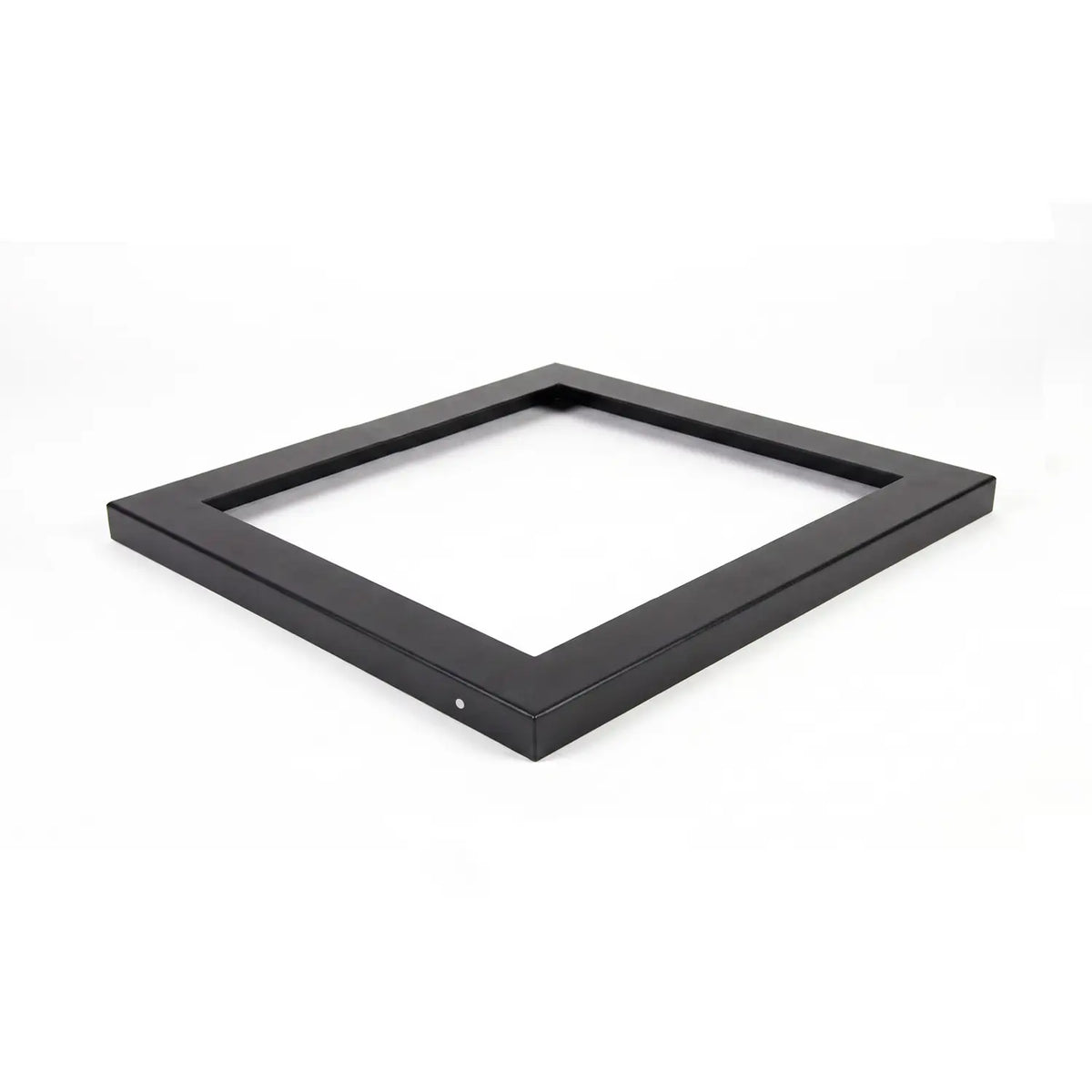Wall installation frame for Surtur 18-inch bioethanol insert, front-facing studio shot