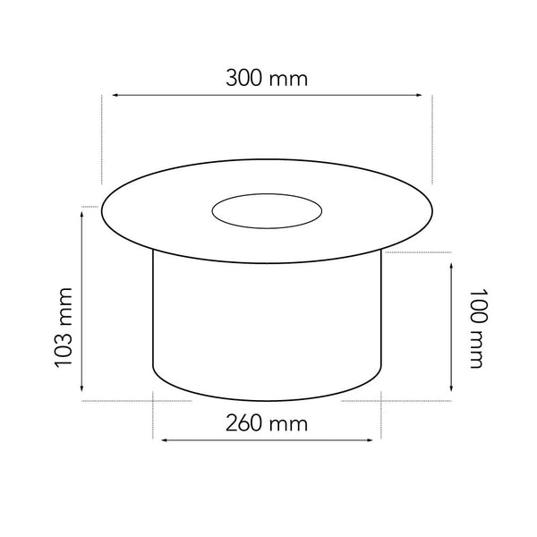 Ronde biohaard van 5 liter - Ø: 26 cm