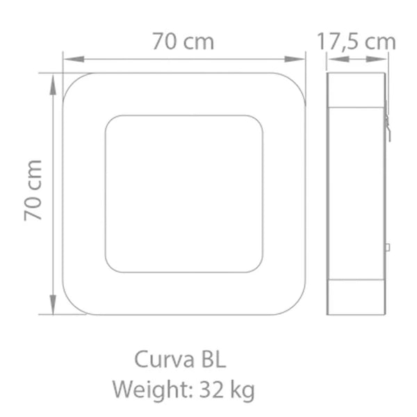 Safretti Curva BL - Wit