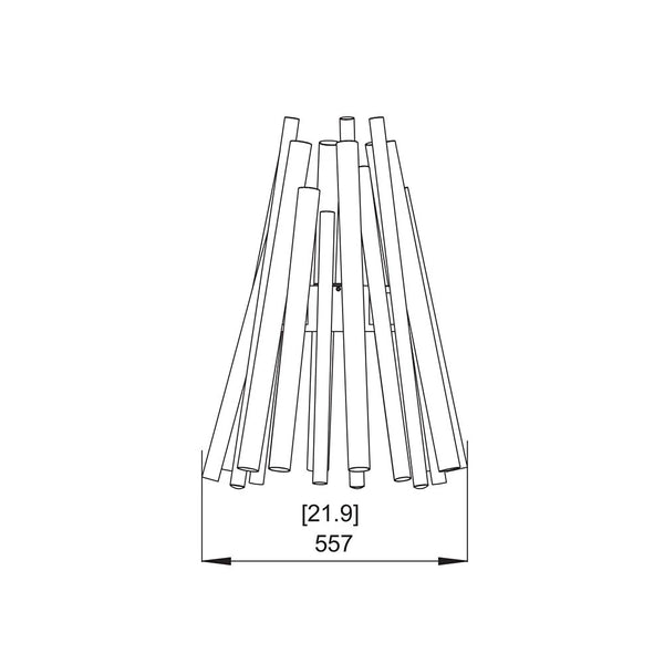 Stix - RVS Buiten Bio-ethanol Haard