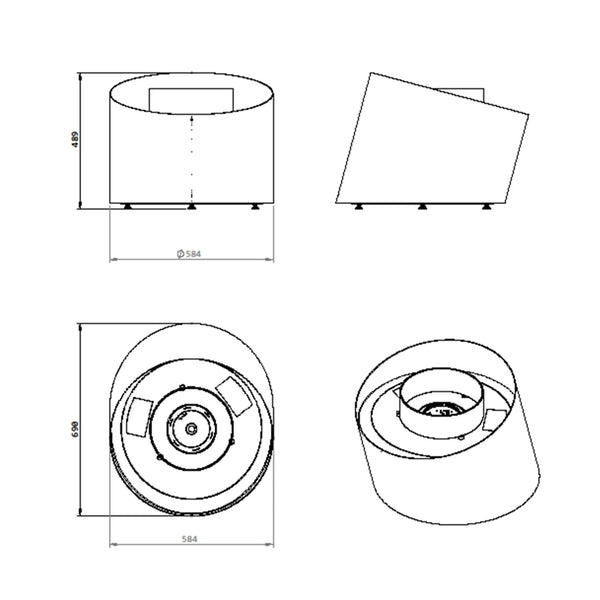 Contour - Zwart