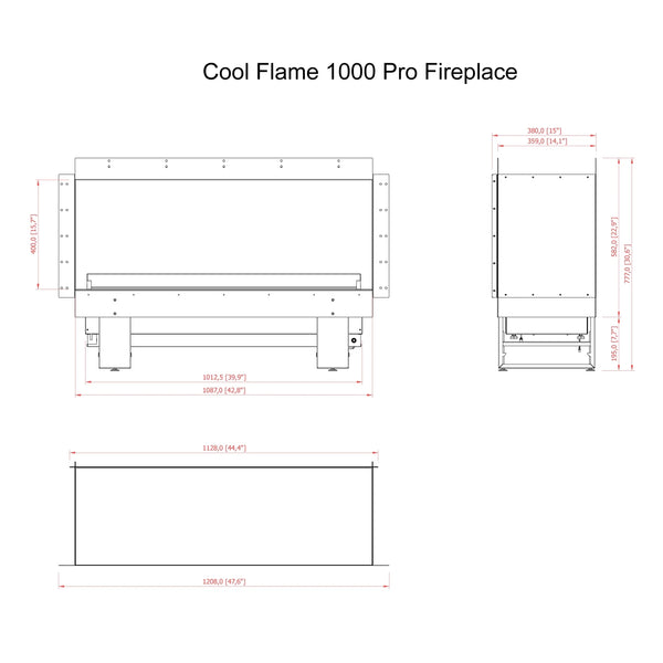 Cool Flame 1000 Driezijdig