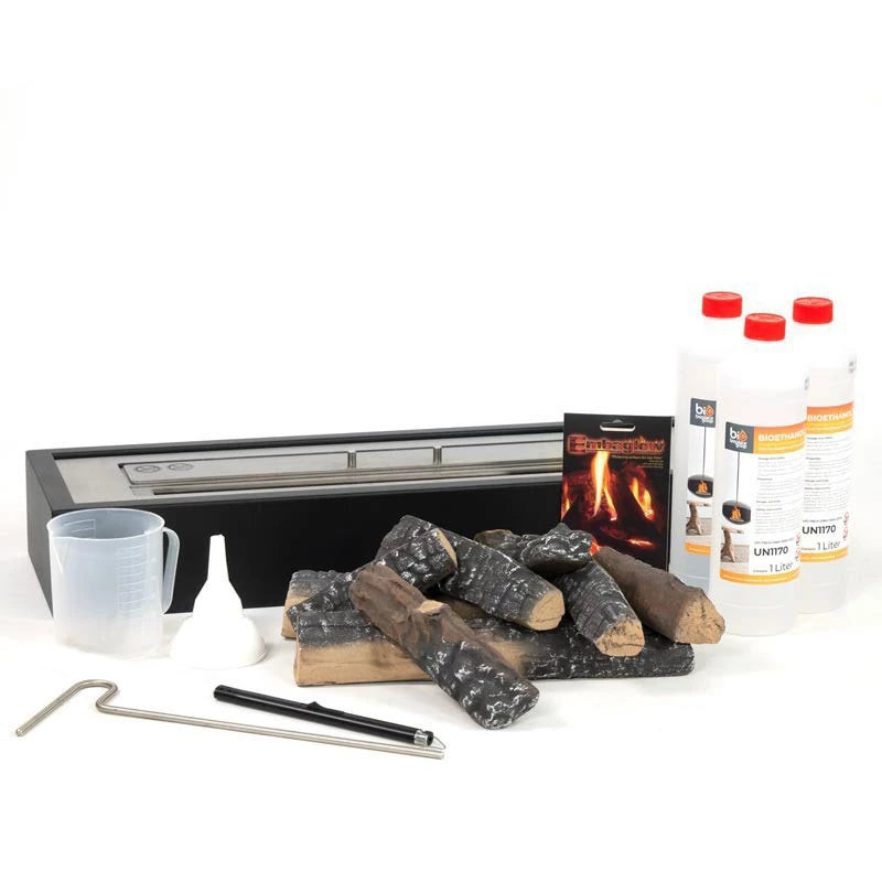 Bio-ethanol haardinbouwpakket - 65 cm
