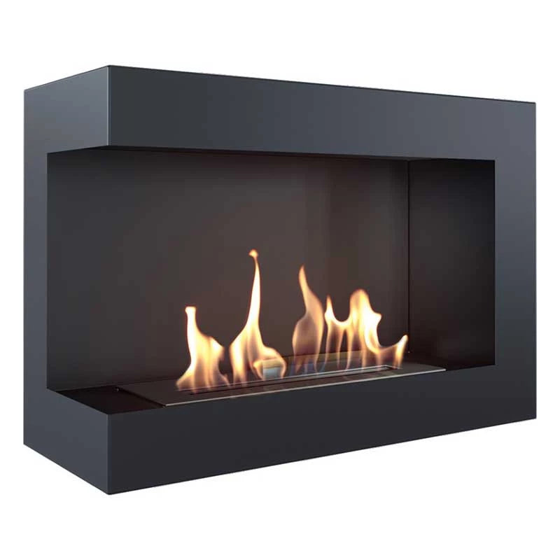 Corner bio fireplace 70 cm (left)