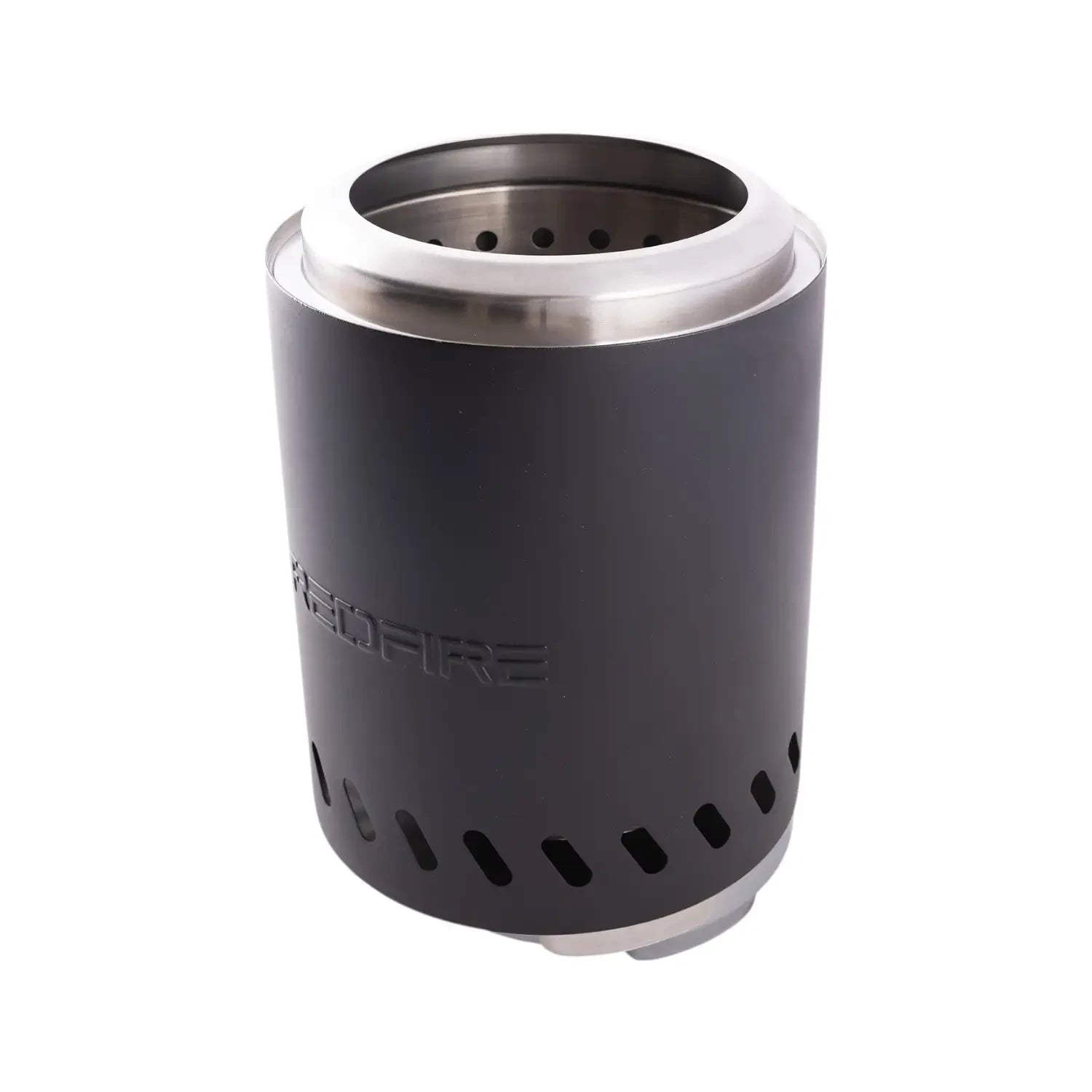 Brasero de table Volcano Medium – acier inoxydable noir