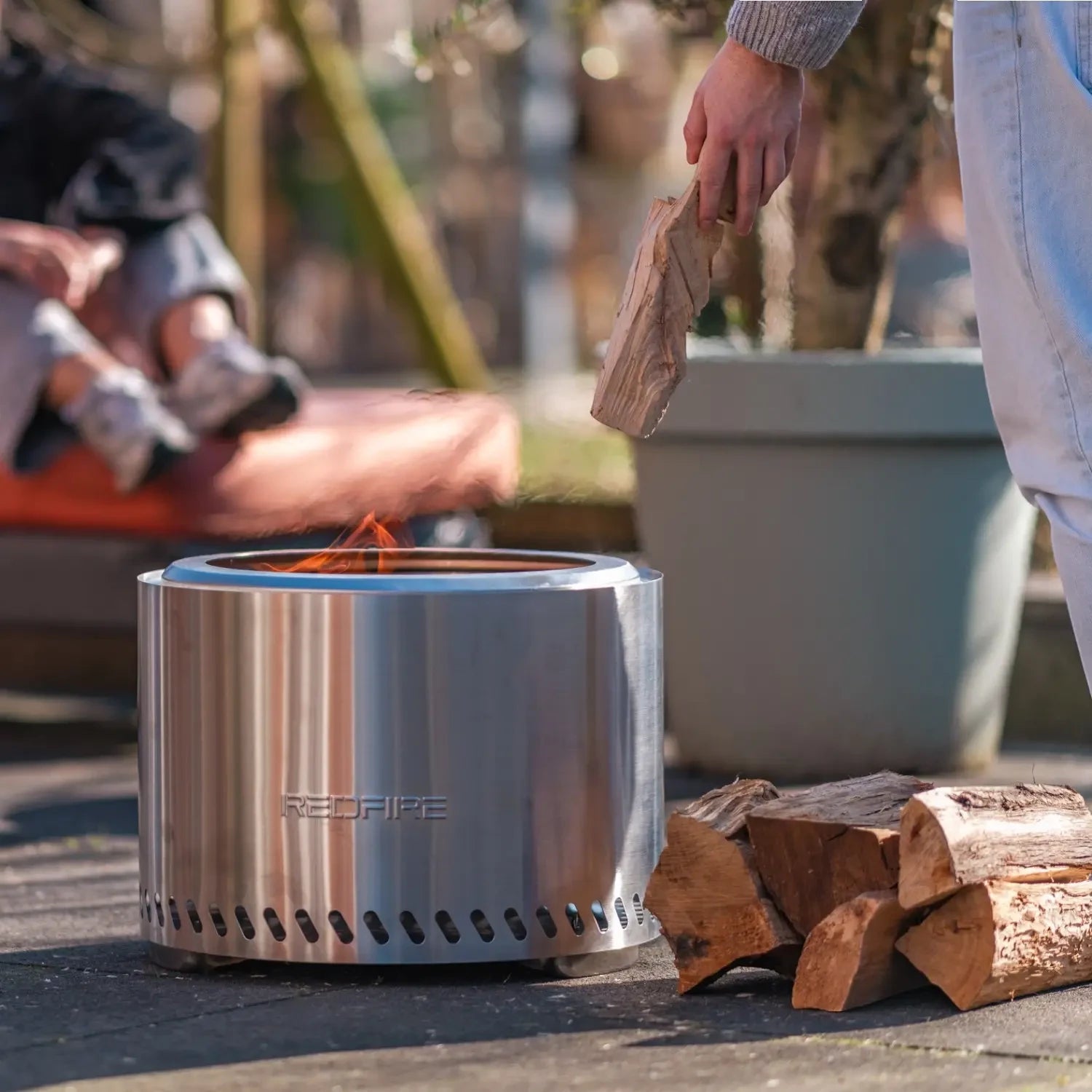 Volcano Pellet Vuurkorf Extra Large – RVS