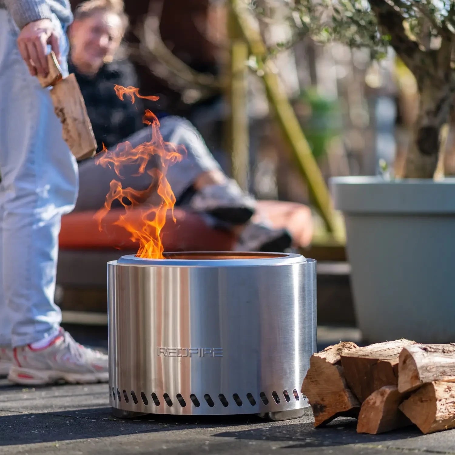 Volcano Pellet Vuurkorf Extra Large – RVS