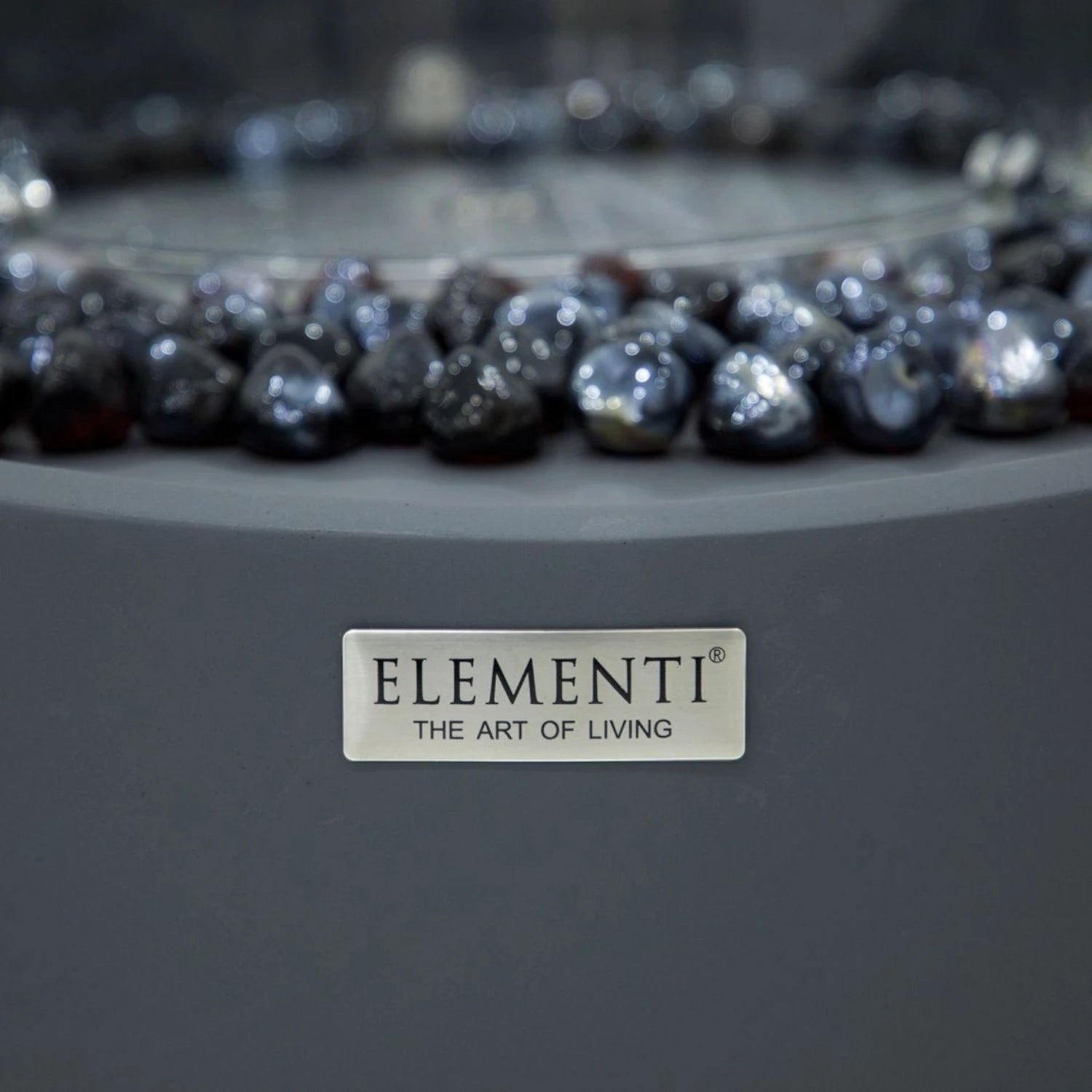 FIRENZE Bio-ethanol Vuurschaal – Leisteen Zwart