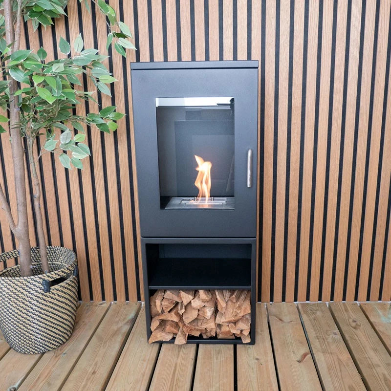 Cheyenne bio-ethanol haard  - Zwart