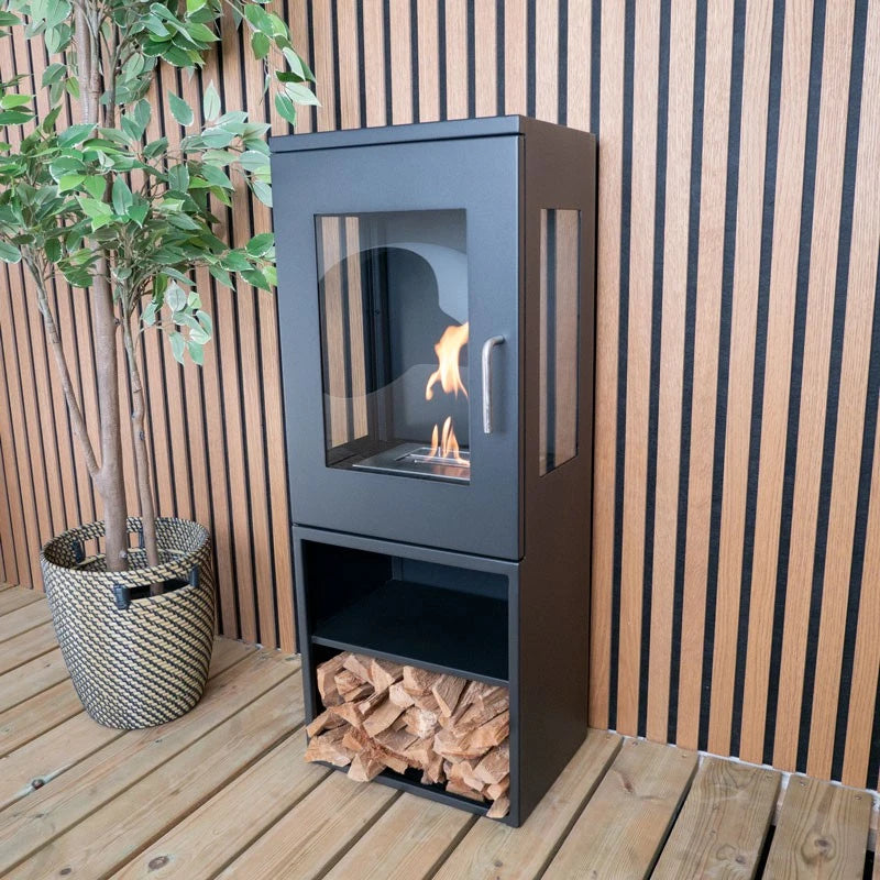 Cheyenne bio-ethanol haard  - Zwart