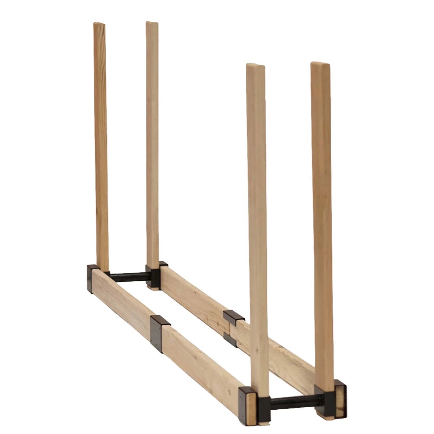 Porte-bûches en bois de pin
