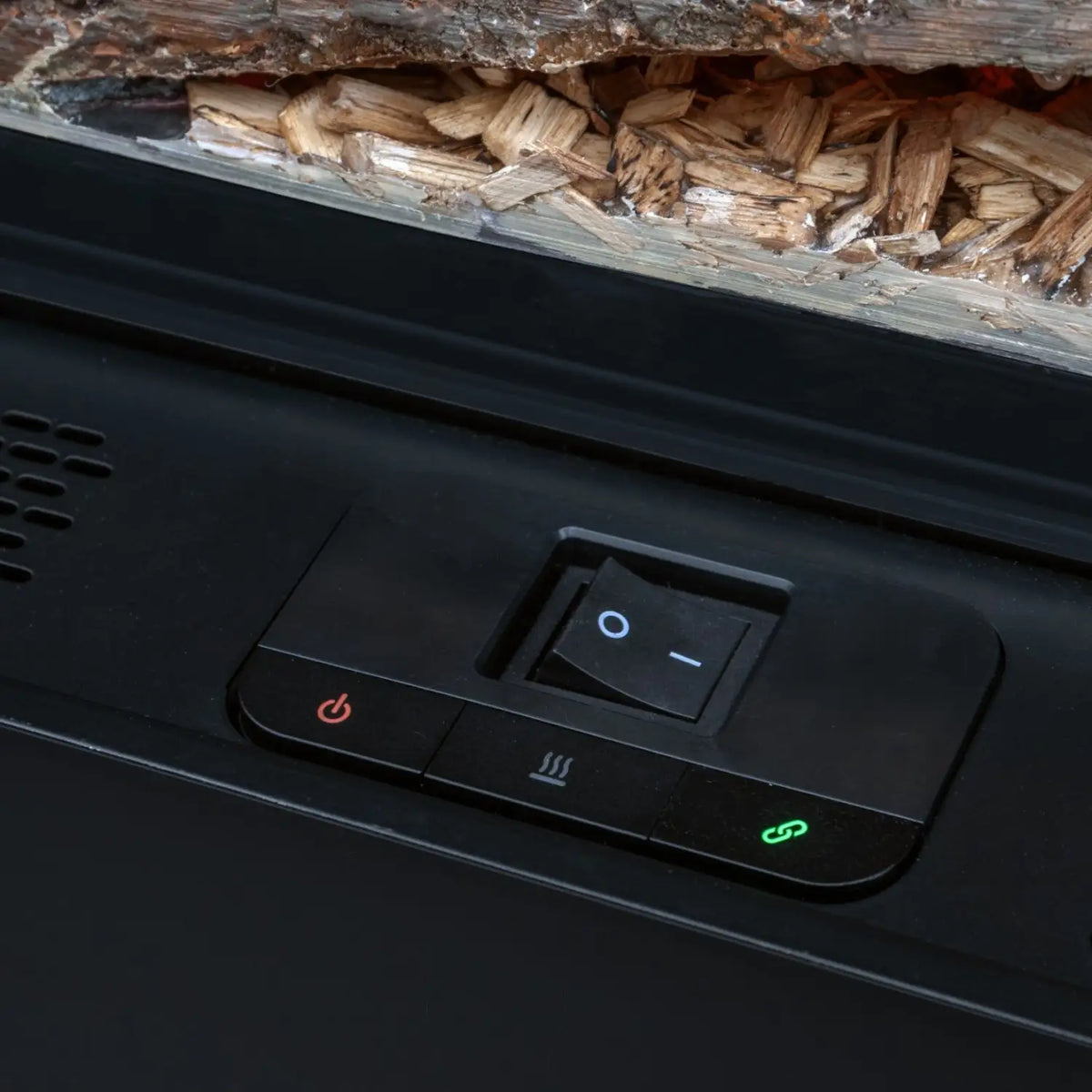 Triton 1500 - Cheminée à vapeur d'eau multicolore