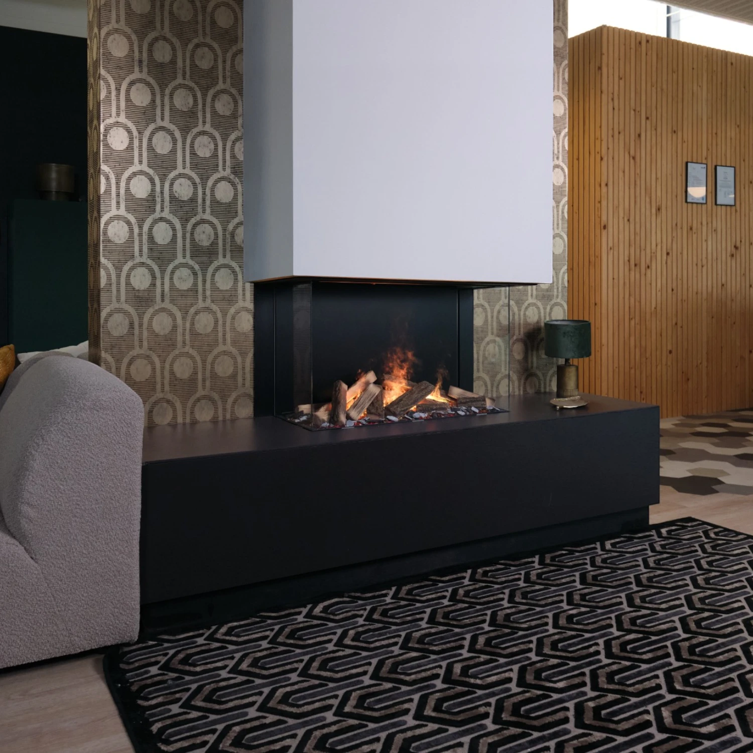 e-MatriX 800-500 III - Waterdamp Haard