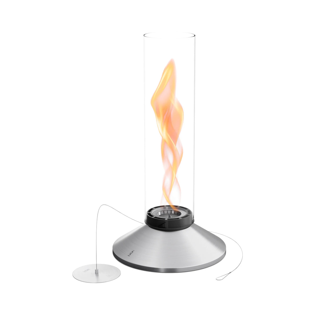 Cheminée de table SPIN X 900 - Argenté