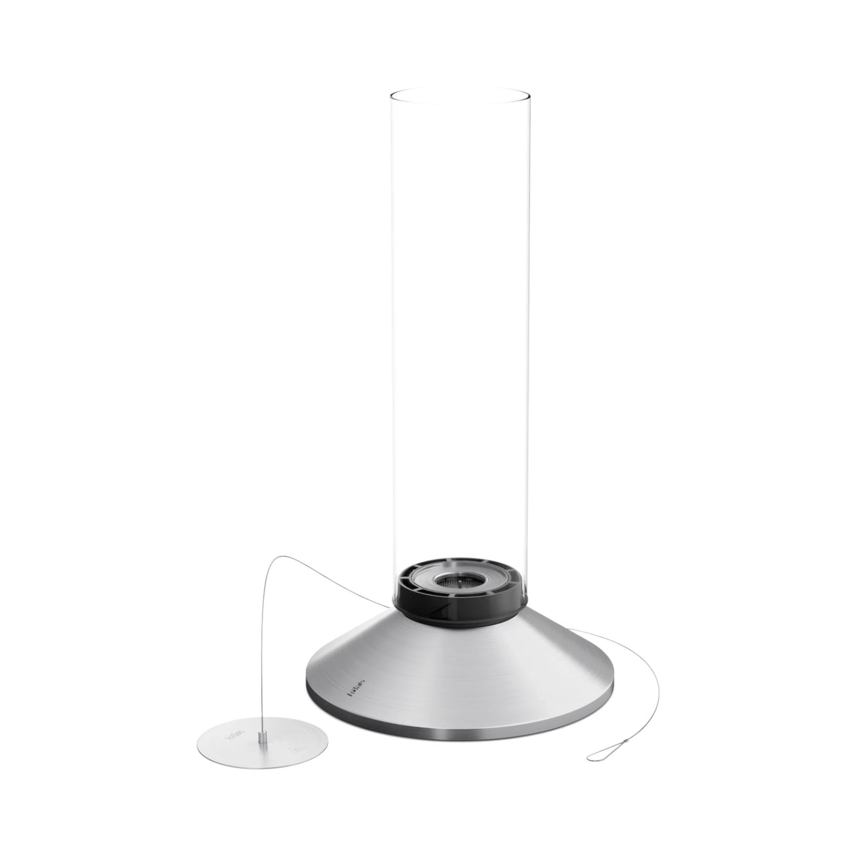 Cheminée de table SPIN X 900 - Argenté