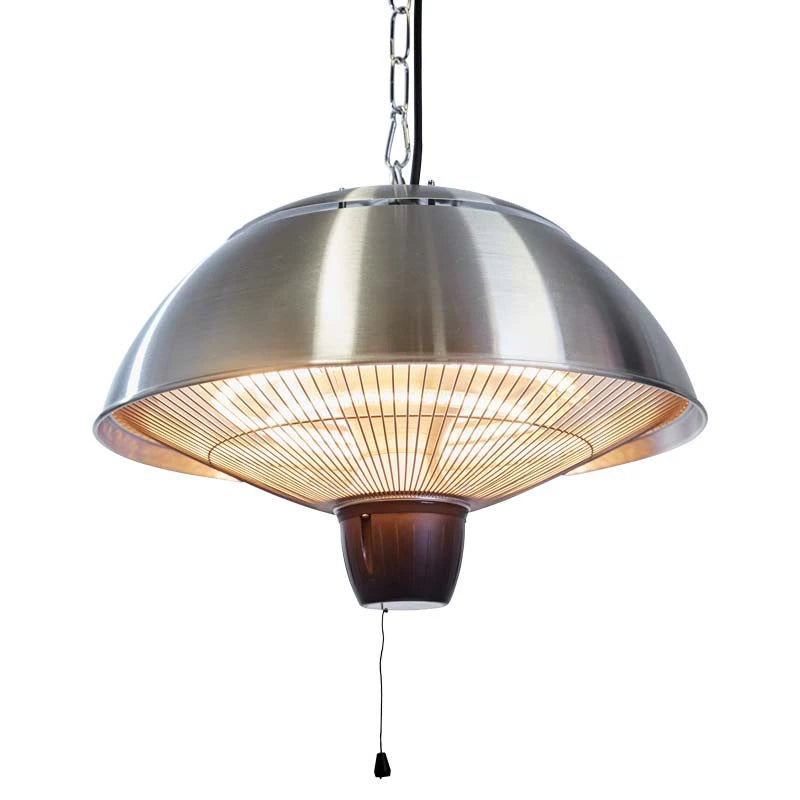 Chauffe-terrasse suspendu 600-1500W -  Ø42 cm