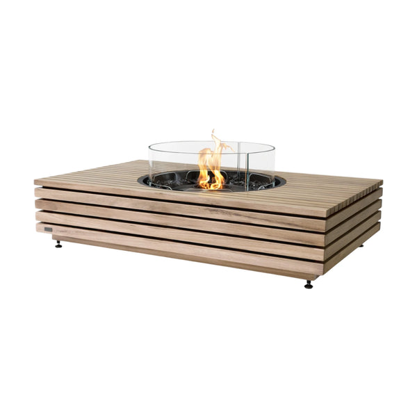 Martini 50 - Teak Bio-ethanol Vuurtafel
