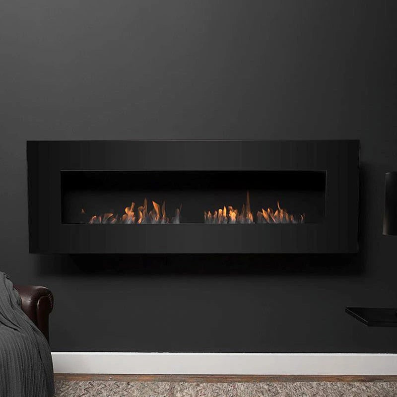 Icon Fires Nero 1450 Cheminée Murale - Noir