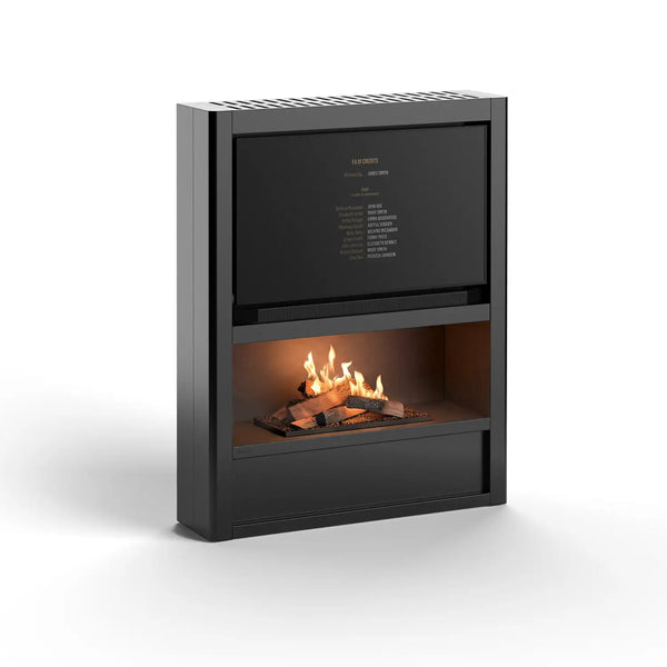Cinema Flogs - TV-meubel met bio-ethanol haard