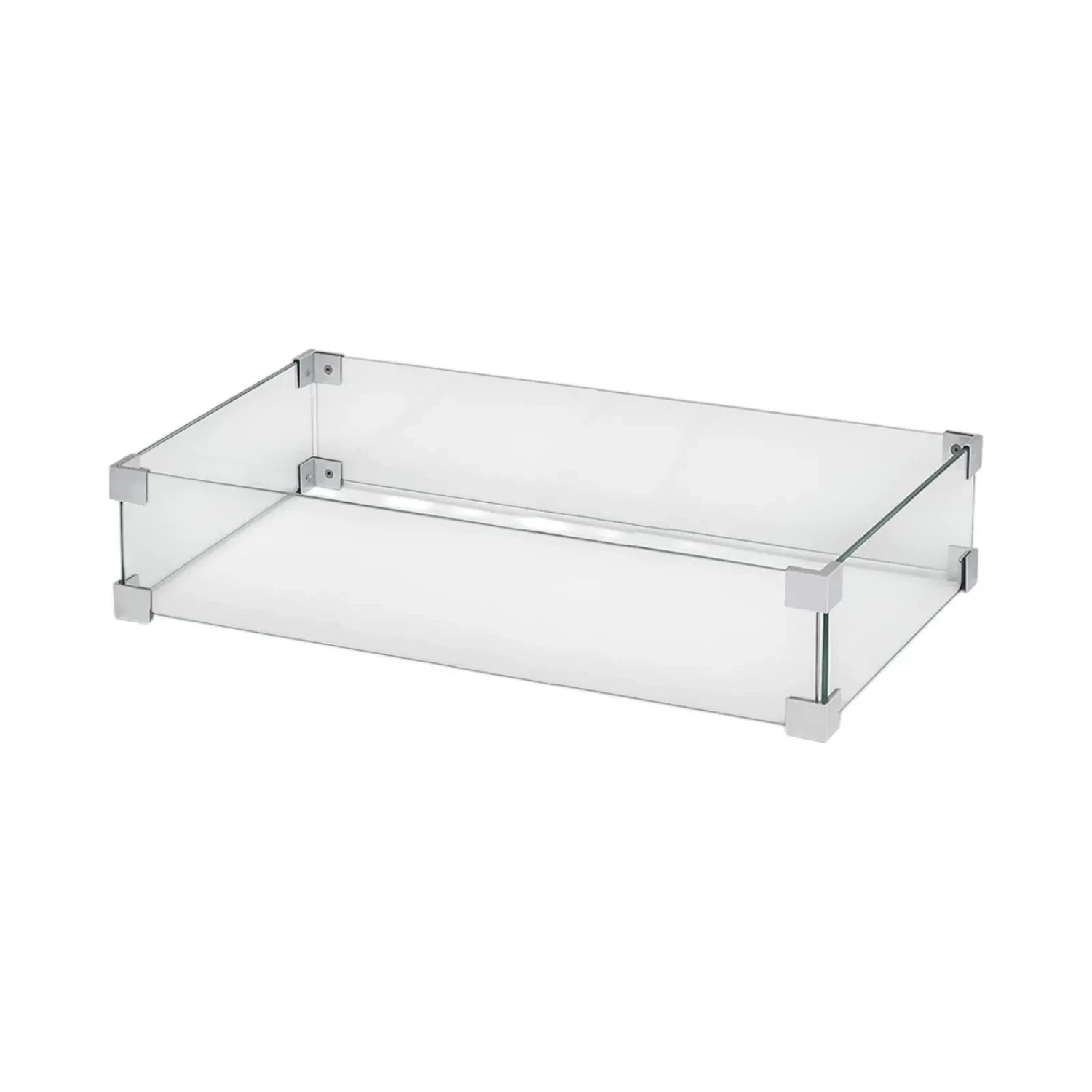 Verre de sécurité pour brûleur à gaz rectangulaire – 67 cm