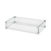 Safety Glass for Rectangular Gas Burner - 67 cm
