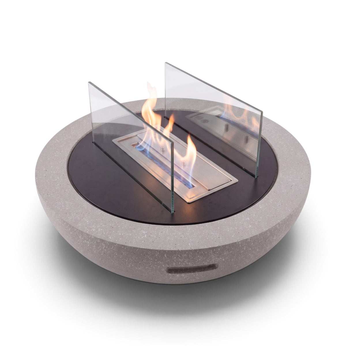 LUMA - Graniet Grijs - Outdoor Bio-ethanol Haard