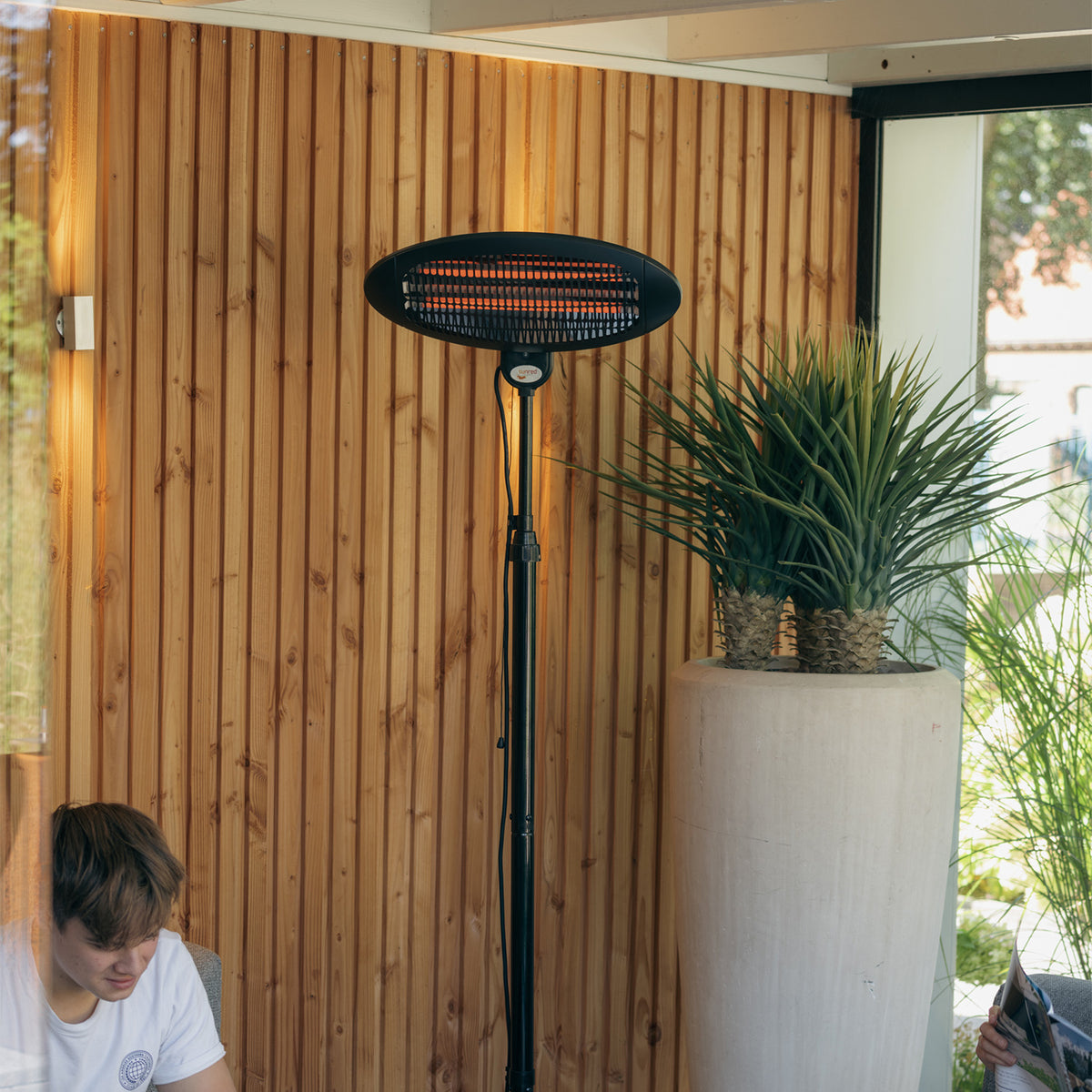 Chauffage de terrasse sur pied Elektra 2000 watts