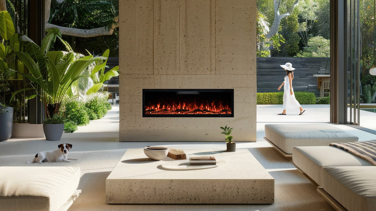Cheminée Électrique Aflamo Elite 127 cm