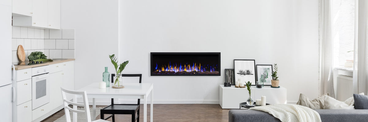 Aflamo Pride Slim 115 cm elektrisch haardvuur