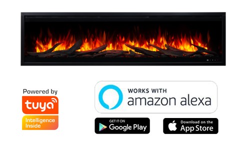 Aflamo Royal 3D 160 cm Electric Fireplace