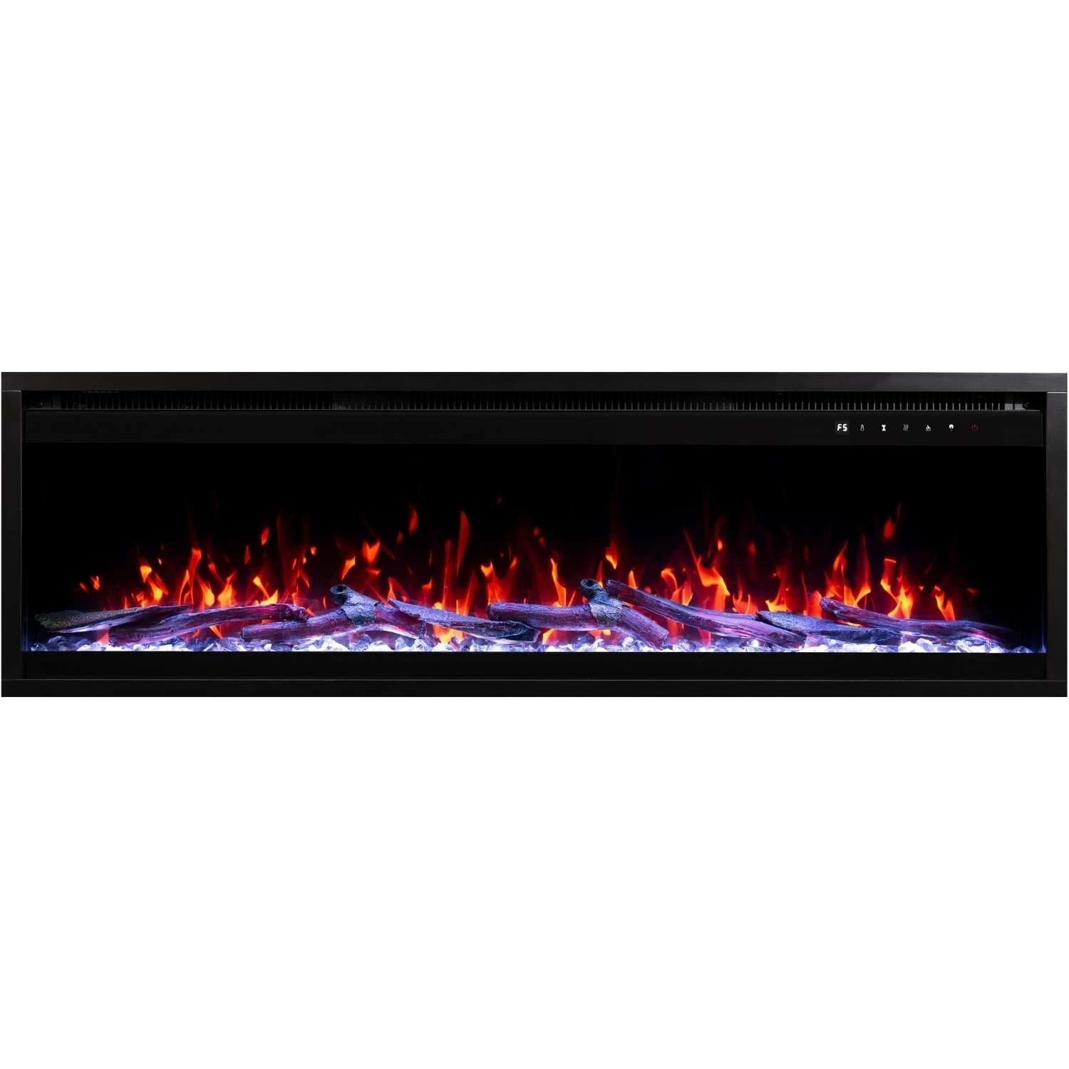 Cheminée électrique murale Royal Pro - 140 cm