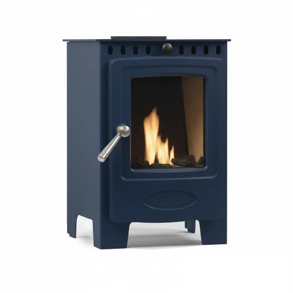 Hamlet Solution 4 Atlantic Blue – Vrijstaande bio-ethanol haard