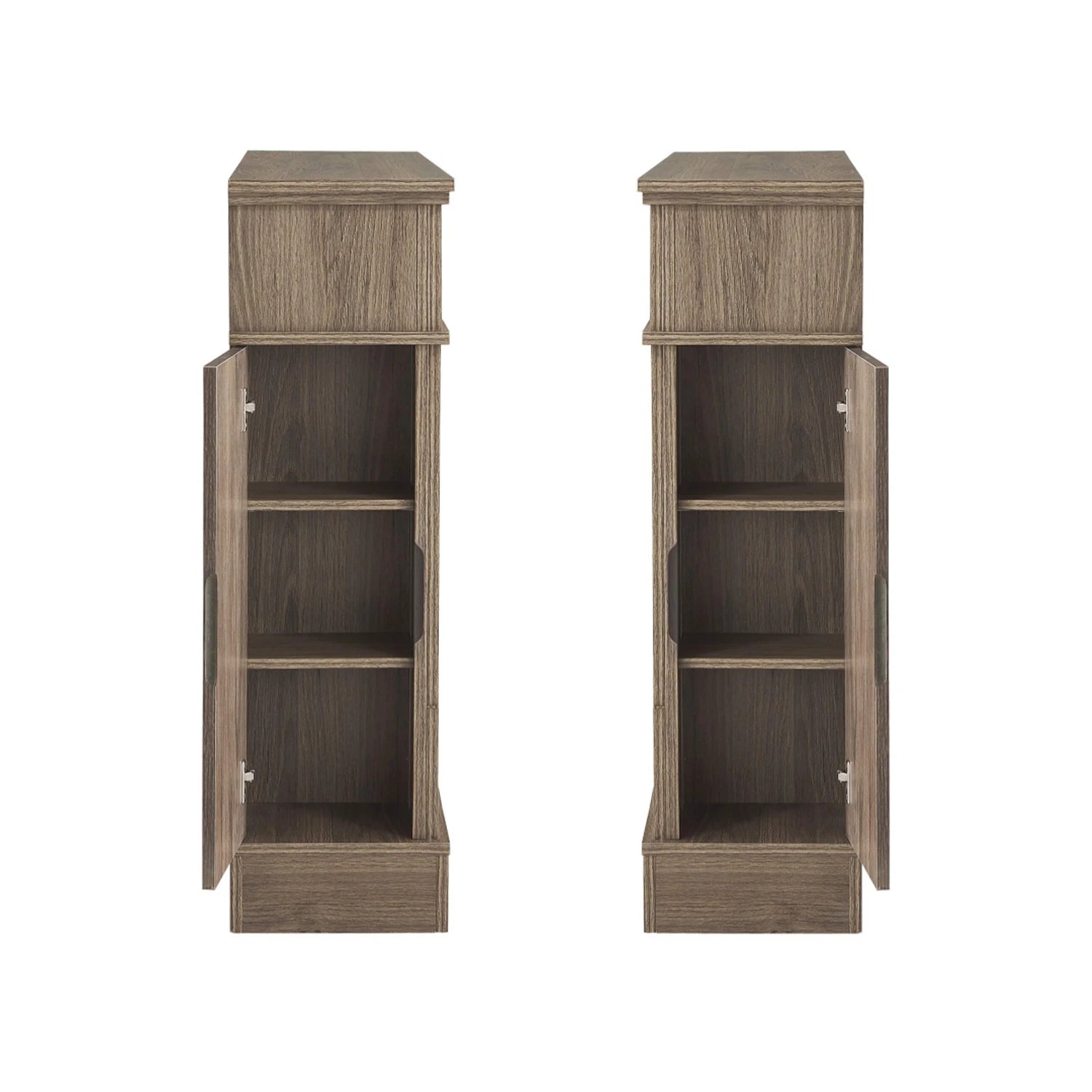 For Living schouwombouw – grijs eikenlook (alleen frame)