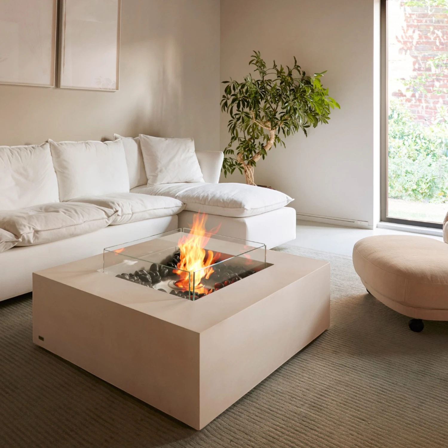 Base 40 - Bone Bioethanol Fire Pit