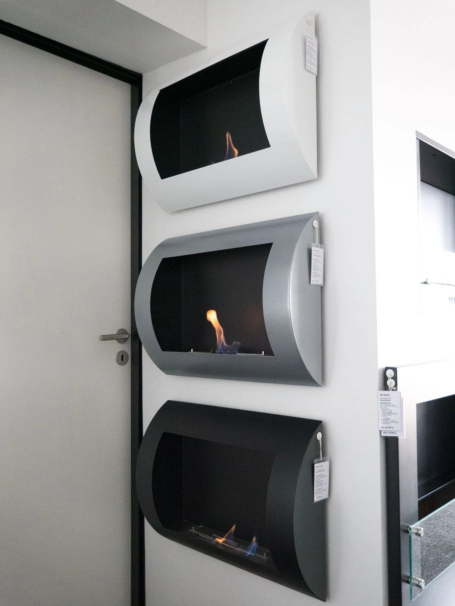 Ocean - Goedkope bio-ethanol wandhaard - Wit