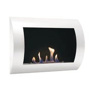 Ocean - Goedkope bio-ethanol wandhaard - Wit