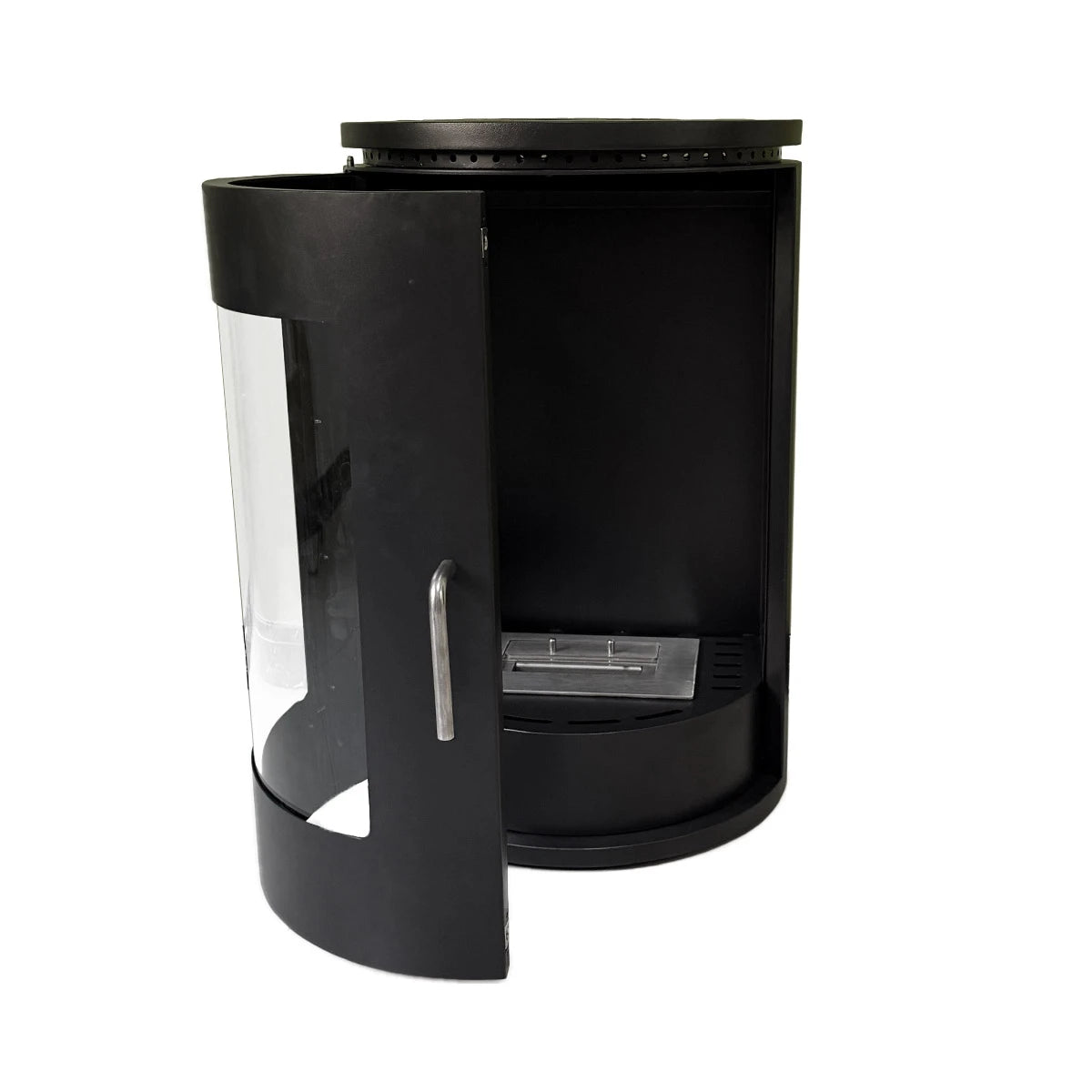 Richmond wandhaard – Zwarte bio-ethanol kachel