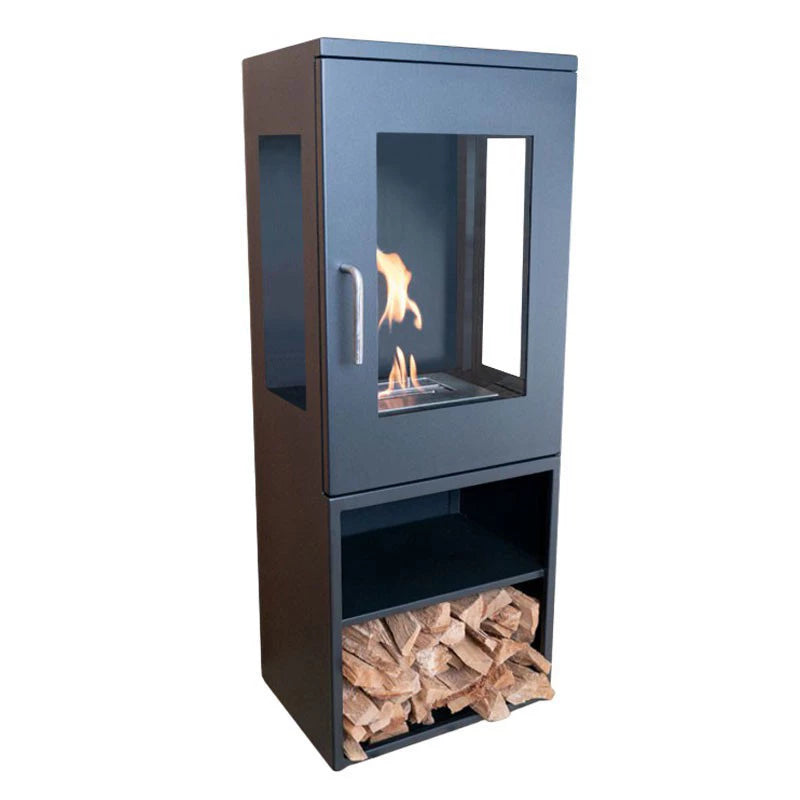 Cheyenne bio-ethanol haard  - Zwart