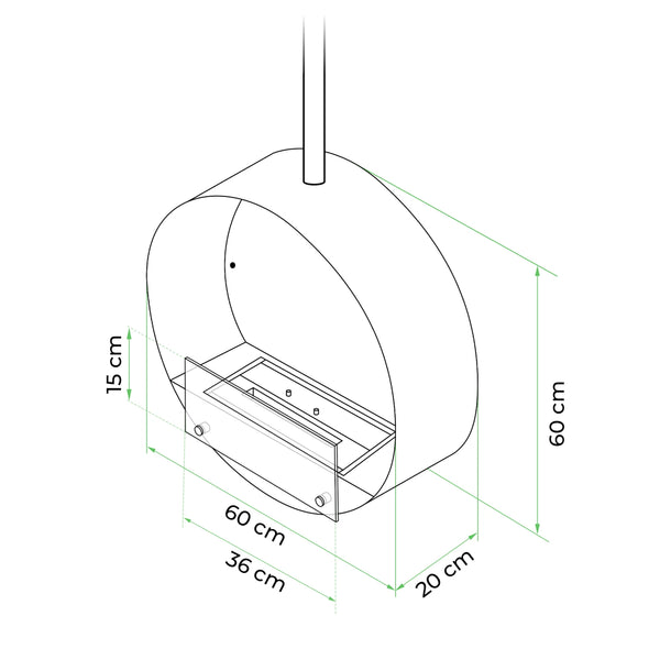 Ottawa Staal - 60 cm
