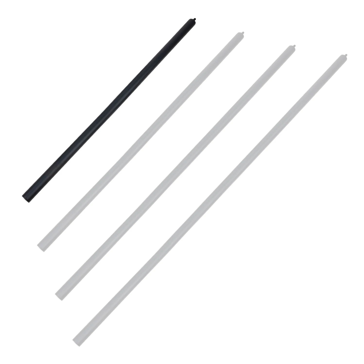 Tige de plafond 125 cm – noir