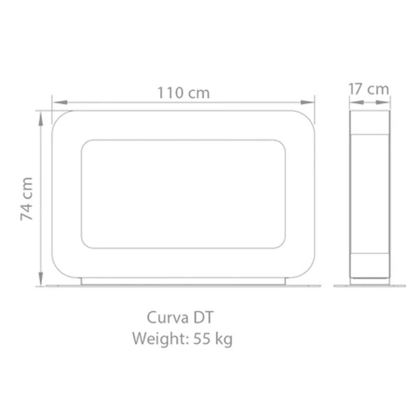 Safretti Curva DT - Blanc