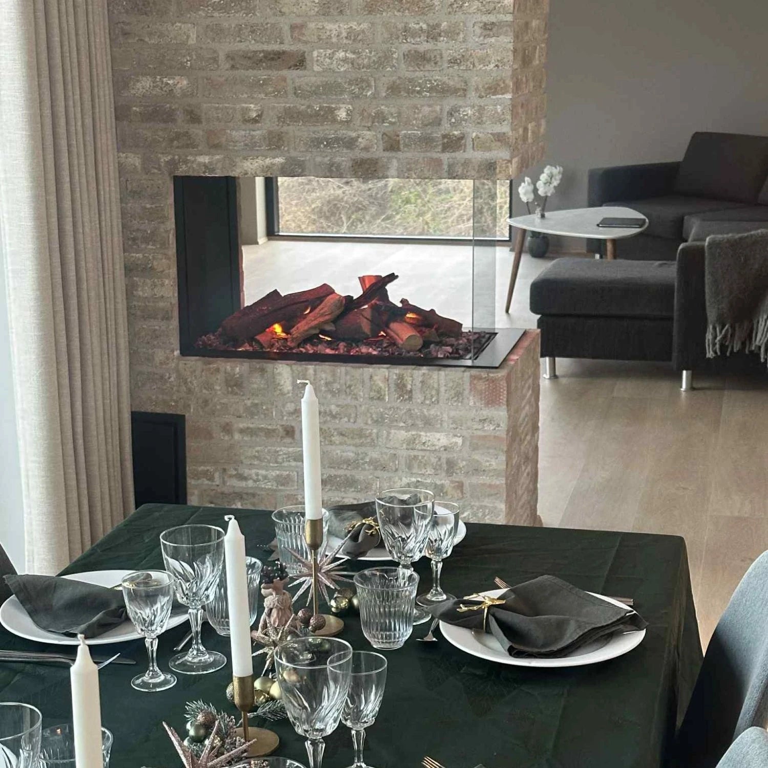 Dimplex e-MatriX 800-500 RD Water Vapour Fireplace