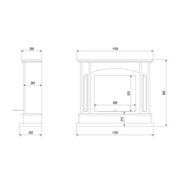 Caistor traditionele bio-ethanol haard
