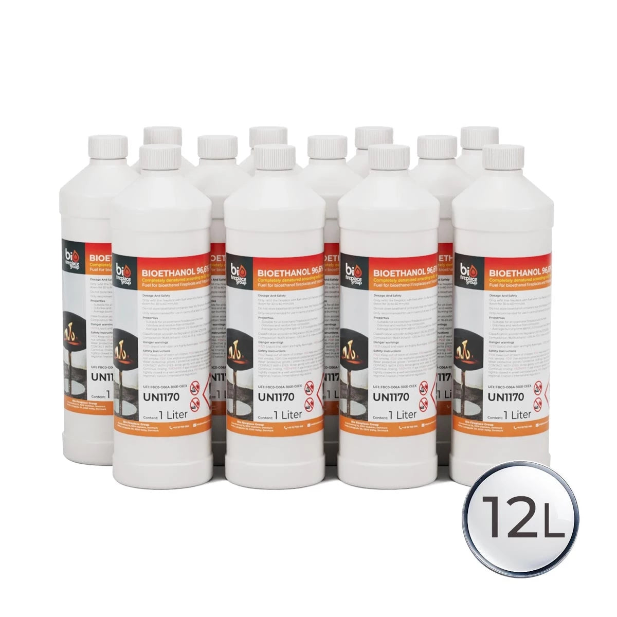 Bioéthanol - 12 Litres