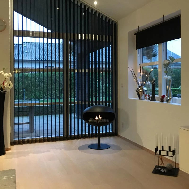 Cocoon Pedestal - Zwart met zwarte voet