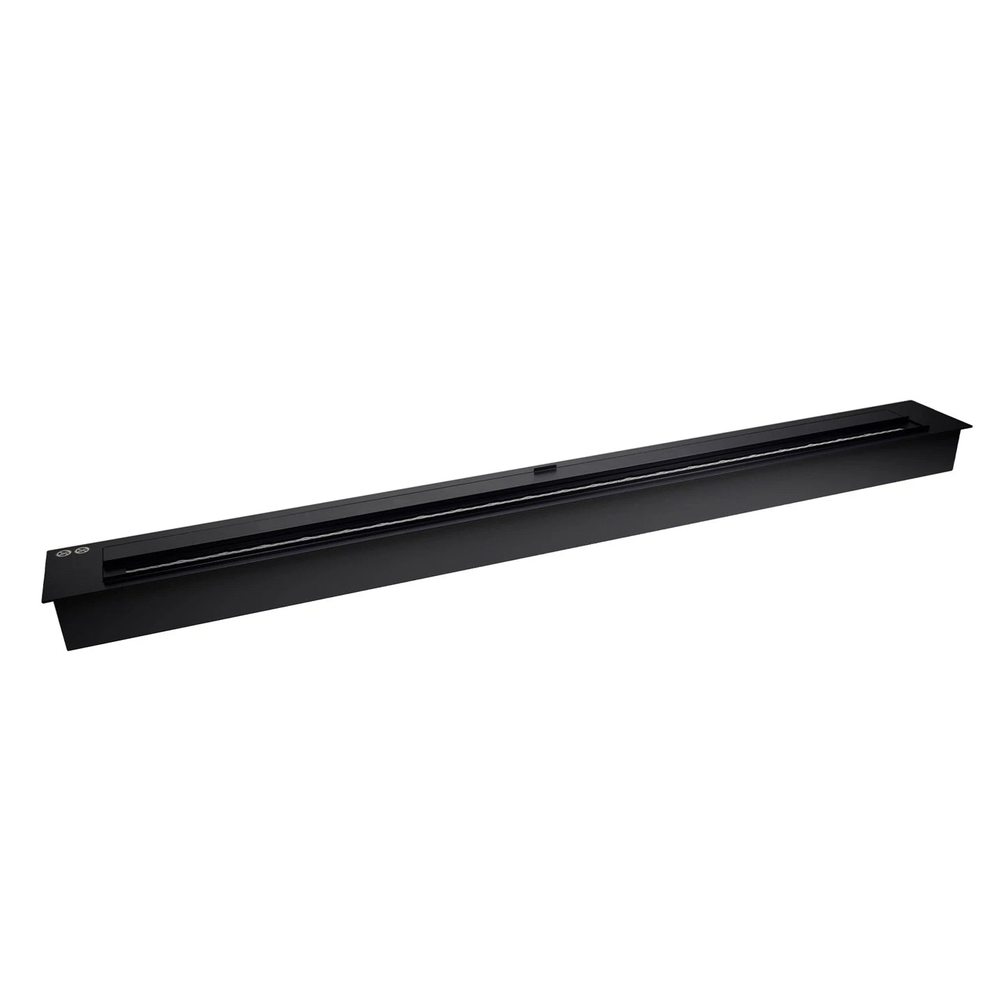 Insert de brûleur bioéthanol supérieur 6L 120 cm – Noir