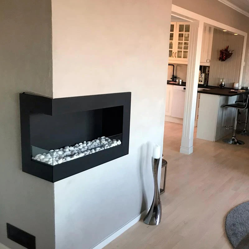 Corner Bio Fireplace 70 cm (Left)