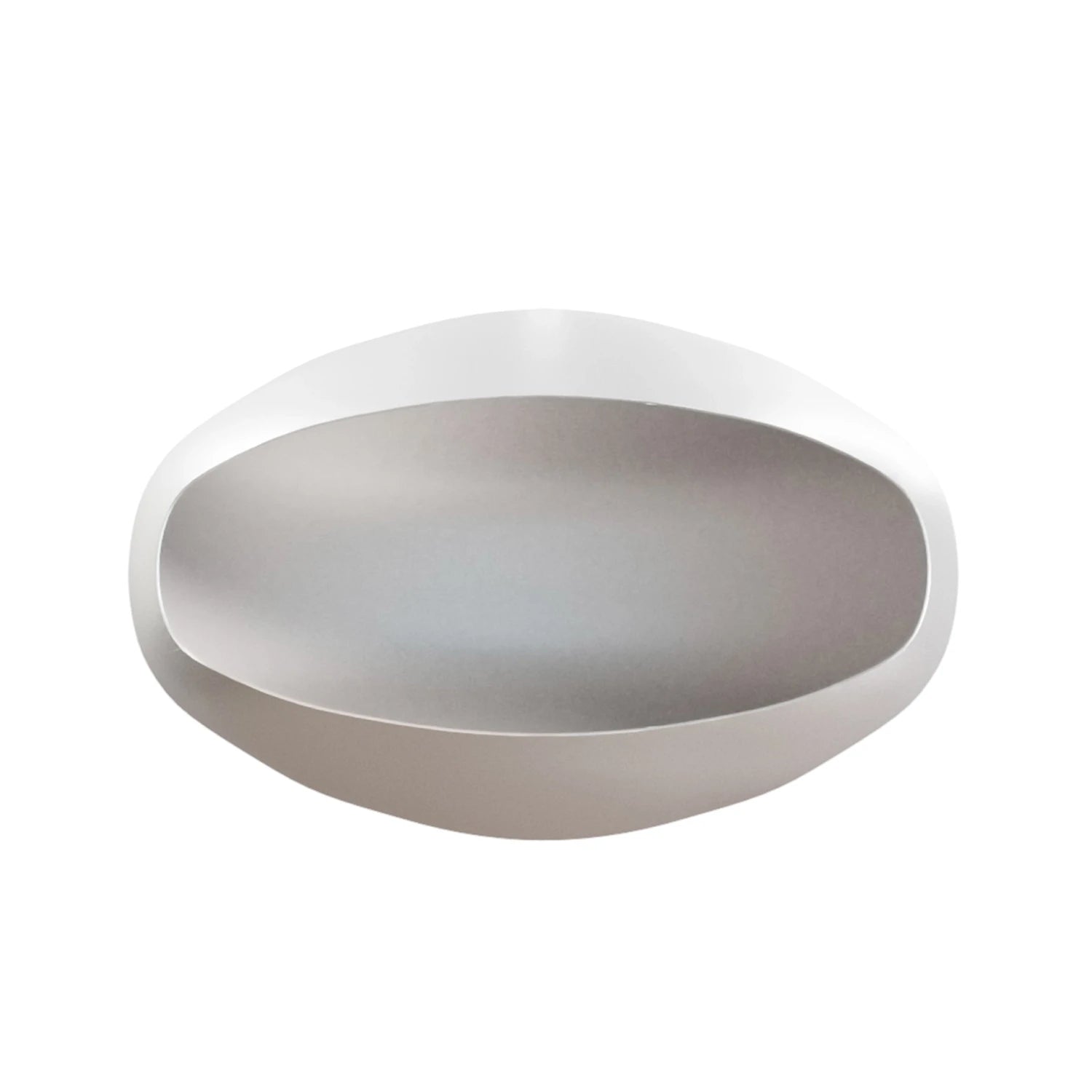 Coque Cocoon pour Aeris/Pedestal – Blanc : sublimez votre cheminée avec une touche design et lumineuse, pour un intérieur raffiné.