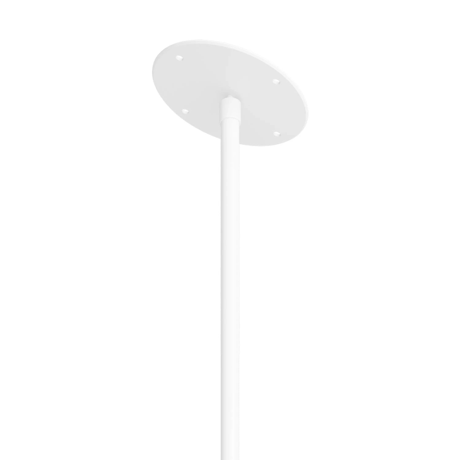 Witte hoekbeugel en stang voor Cocoon Aeris